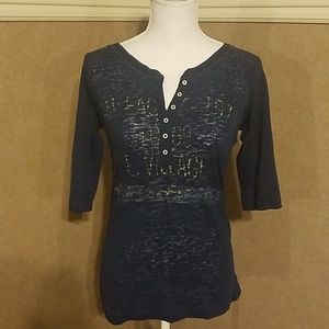 Women's navy blue America Eagle medium